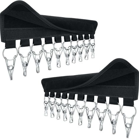 Pince porte-casquette de baseball, pince en tissu portable, pince à chapeau de voyage pliable, porte-chapeau (1/5)