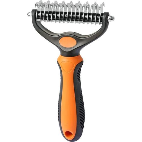 Brosse pour chien, brosse pour chat, peigne démêlant professionnel pour chien et brosse longue pour chat (1/4)