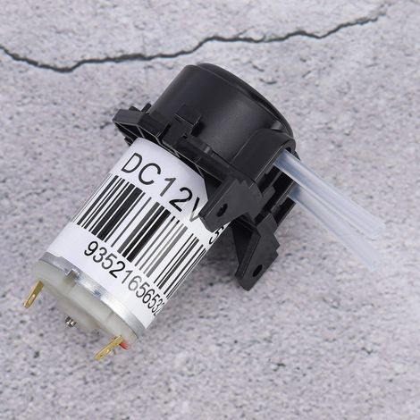 Pompe à liquide péristaltique, direction variable avec tube en silicone pour expérience (12 V) largement utilisée dans les produits chimiques fins, la biotechnologie(12V) (1/5)