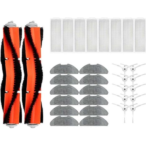 Pièces de rechange pour brosse principale du robot aspirateur-serpillère Mi Robot Vacuum-mop 2 Pro Lite Mjst1shw Mjstl (accessoire pour aspirateur-serpillère) (1/5)