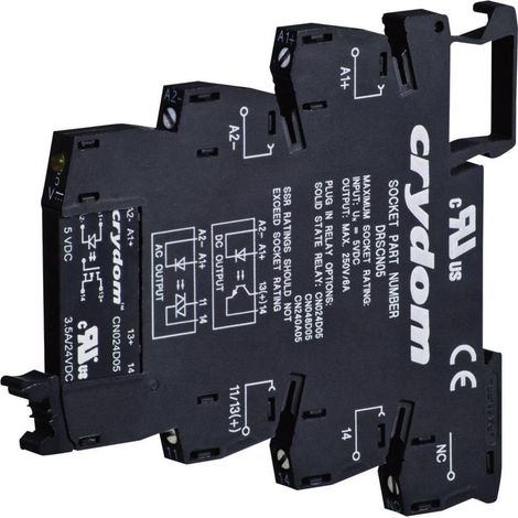 Crydom DRA-CN240A05 relé 2 A 280 V CA zero-crossing