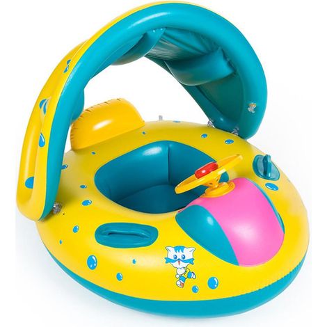 Bouée gonflable Summer Baby avec siège anti-étranglement renforcé pour enfants (1/5)