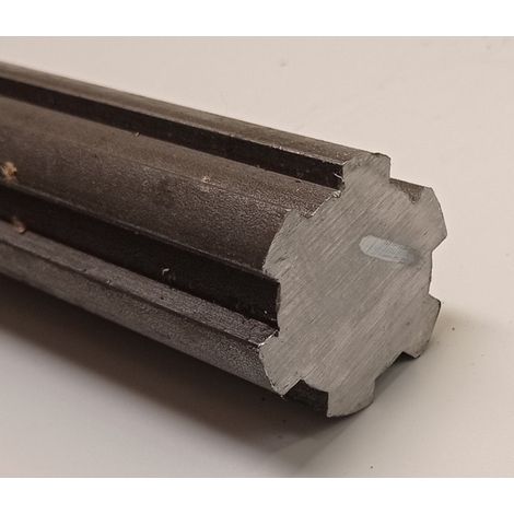 Profil de fraisage de tubes PTO 1 3/8-6, 1000 mm 20000
