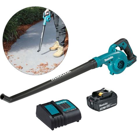 Makita DUB186SF 18v Cordless Garden Leaf Blower Lithium Ion Long Nozzle 1x 3.0ah (1/5)