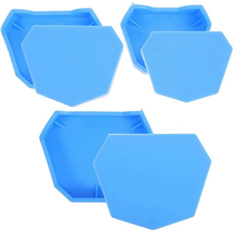 Quatre jeux de supports de modèles pour un moulage stable en laboratoire (1/5)