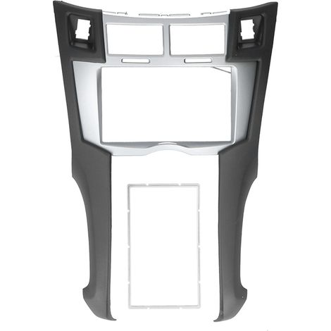 2-DIN-Blendensatz für Autoradio mit GPS/DVD-Stereoanlage, dekorative Mittelkonsole, kompatibel mit Yaris/Vitz/Platz 2005-2011 (1/5)