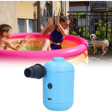 Elektrische USB-Luftpumpe [PU-5V] Tragbare Schnellpumpe für aufblasbares Spielzeug und Aufbewahrungstaschen (PVC enthalten) (1/5)