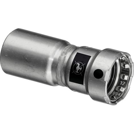VIEGA 4215.1 Riduzione Maschio/Femmina Dn32Xdn15 In Acciaio A Pressare - 695422