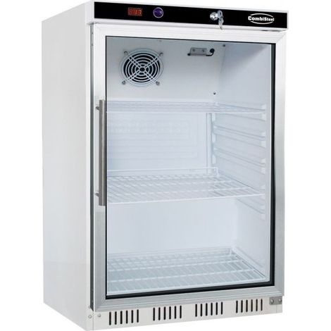 Mini vitrine réfrigérée 130L avec éclairage et refroidissement statique - Combisteel (1/2)