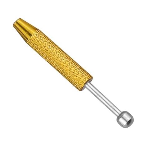 Pince de préhension composants électroniques, 4 extracteurs copeaux, ramasse-vis, stylo réparation électronique, outil à main professionnel pour bijoutier Jaune - (1/5)