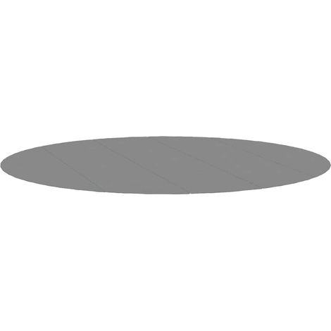Bâche de piscine - Bâche de protection gris clair Ø550 cm géotextile polyester fr694 - Maison La Vie