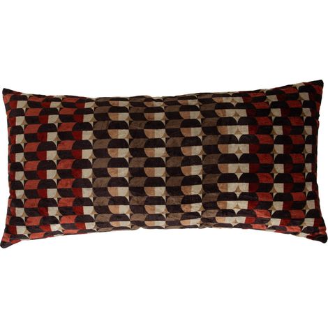 Amadeus - Grand coussin Mosaïque en coton imprimé multicolore 40x80 cm (1/2)