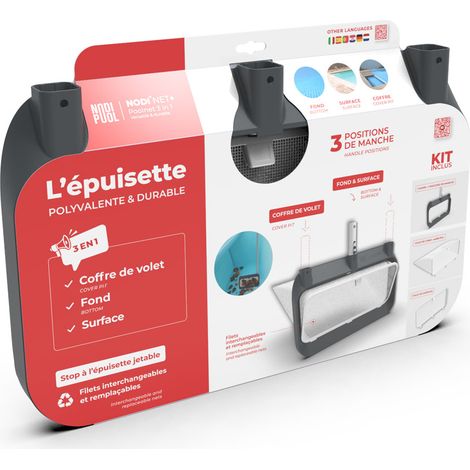 Epuisette 3 en 1 Nodi Net - Nodipool (1/5)