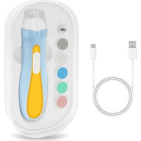 Coupe-ongles pour oiseaux, coupe-becs avec lumières LED, meule électrique pour becs d'oiseaux, avec 6 vitesses réglables. (1/5)
