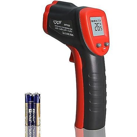 thermomtre Laser Infrarouge, -50  530 C (58 F  986 F), Pistolet De Temprature Sans Contact, Convient Pour La Cuisine, L'automobile, L'industrie (p (1/5)