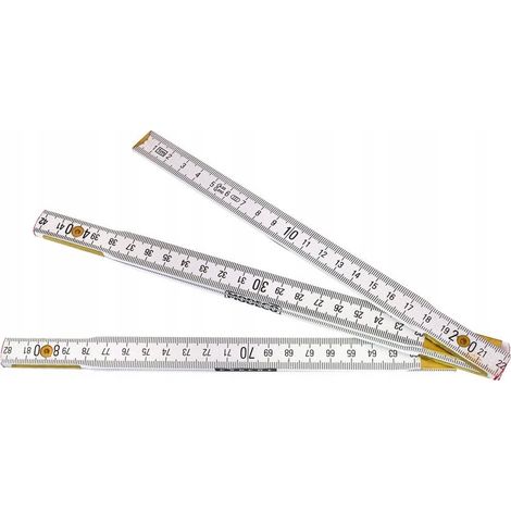 Règle pliante Modeco mn-80-149 précision classe III 1 mètre (1/3)