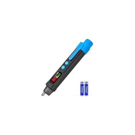 Testeur de Tension, Double échelle 12-1000V / 48V-1000V, Testeur Electrique Sans Contact, Indicateur de Stylo de Tension avec NCV, Détecteur de Déconnexion avec Lampe de Poche et Alarme Sonore (1/5)