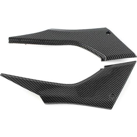 Carenado lateral de asiento de motocicleta con diseño de fibra de carbono para Kawasaki Ninja 300 EX300 2013-2017 (1/5)