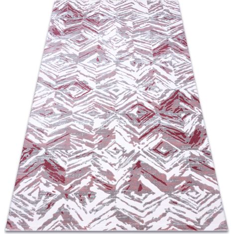 Teppich ACRYL DIZAYN 121 hellgrau / hell-pink pink 160x230 cm