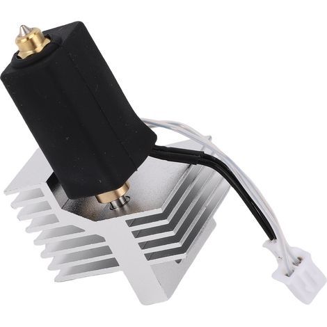 Replacement 0.2mm ceramic hotend for Elegoo Centauri Carbon 3D printer kit with silicone sleeve and nozzle brush (1/5)