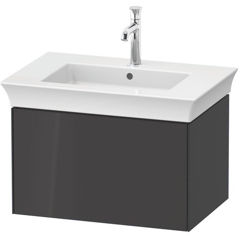 Duravit Tulip blanco, mueble de baño montado en la pared, anchura