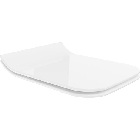 Mexen siège de toilette à fermeture lente, duroplast, Blanc - 39080100 (1/4)