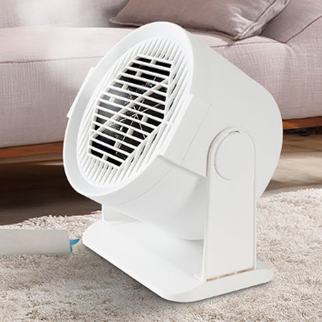 Radiateur d'appoint bureau portable 400W Angle ajustable Prévention anti-bascule Sécurité surchauffe chauffage rapide ABS EU Plug 220V (1/5)