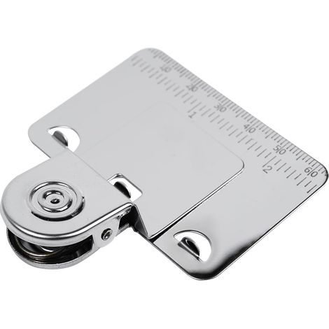 Lot de 2 Pinces à Ruban à mesurer, Outil de Fixation de Mesure de précision pour des lectures précises, Ajustement Universel pour Tous Les Rubans à mesurer, idéal pour Le Bricolage (1/5)
