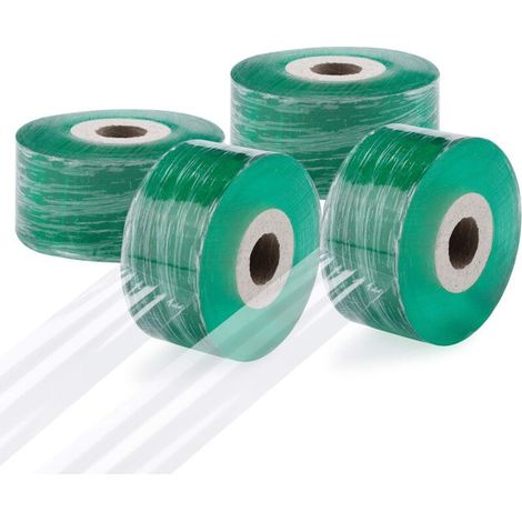 4 Pcs Plant Repair Grafting Tape, Clear Elastic Grafting Barrier Tape