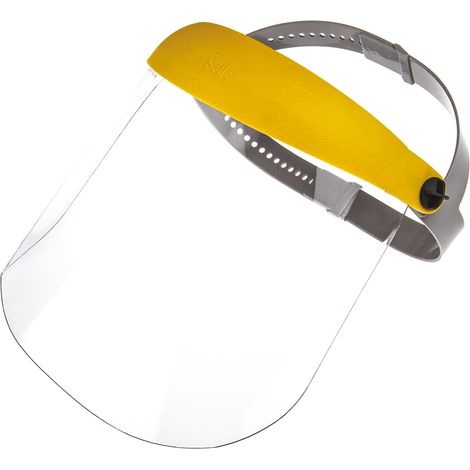 FP – Écran facial relevable anti-buée 19 x 29 cm – Protection arcs électriques – Acétate 1,5 mm – Pour soudeurs professionnels