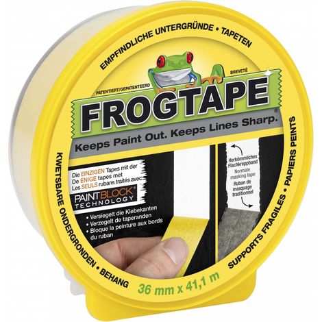 Adhésif de masquage FrogTape Delicate Surface 36mm x 41,1m