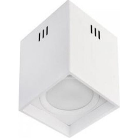 Plafonnier LED carré 15W 1050lm 4200K Blanc XL