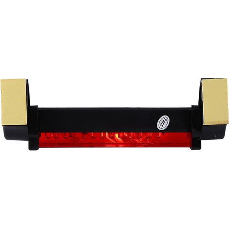 Feu stop universel rouge 12V 14 LED, feu arrière de frein à montage haut pour voiture, phare stop supplémentaire. (1/5)