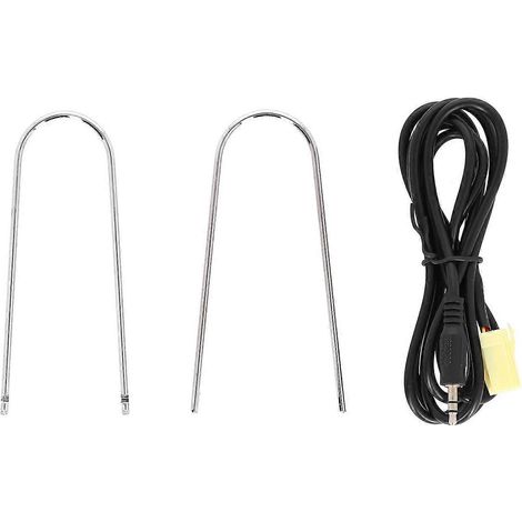 Câble AUX-IN de 59,1 pouces, adaptateur d'entrée audio, prise jack 3,5 mm, remplacement pour Alfa Romeo 159 (1/4)
