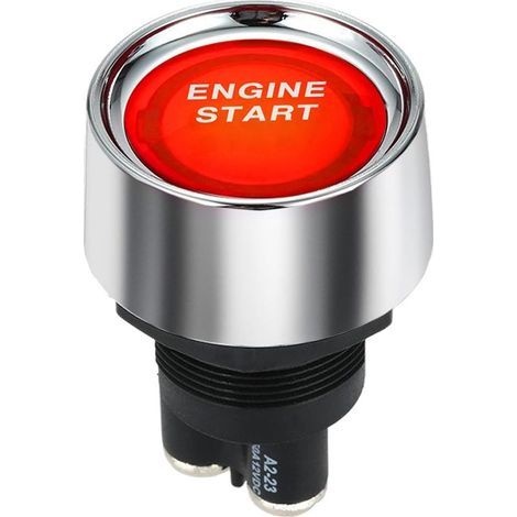 bouton poussoir 12v de Démarrage Commutateur 20mm 50A D'allumage Moteur bouton poussoir interrupteur Commutateur momentané interrupteur (1/5)