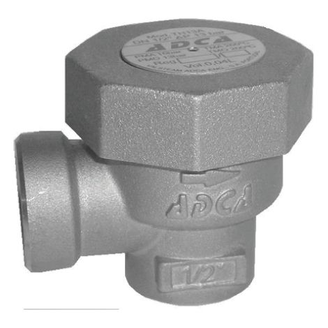 Purgeur de vapeur Thermostatique, 13 bar Laiton 1/2pouce Femelle ( Prix pour 1 )