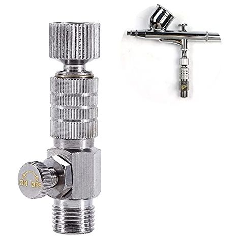 Raccord Rapide pour Tuyau d'Aérographe, Adaptateur 1/8", Connecteur de Couplage (1/5)