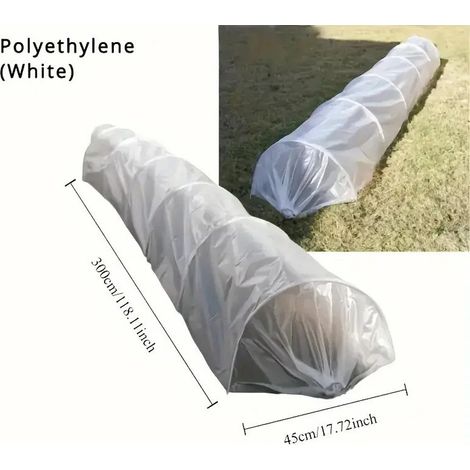 Filiyano-Bâche de jardin, protection pour légumes, convient aux cultures, protection anti-insectes, matériau 3M, blanc (1/5)