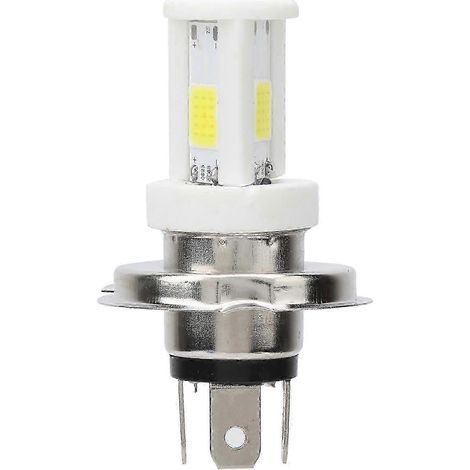 Ampoule LED H4 pour phare de moto, feux de route/croisement, lumière blanche, 1080 lm, 6500 K, 9-12 W (1/5)