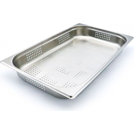 Bac gastronorme - GN 1/1 - Profondeur de 6,5 cm - Perforé - Maxima