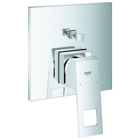 Grohe Eurocube - Grifo empotrado para dos dispositivos, cromo 24062000 (1/5)