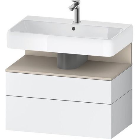 DURAVIT QA4394083180000 QTG WTU WH Éc. 790x470x590 Blanc mat H