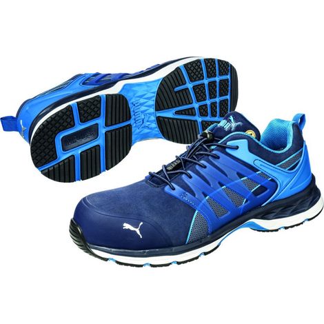 Sicherheitsschuh VELOCITY 2.0 BLUE LOW Gr.48 blau Mikrofaser