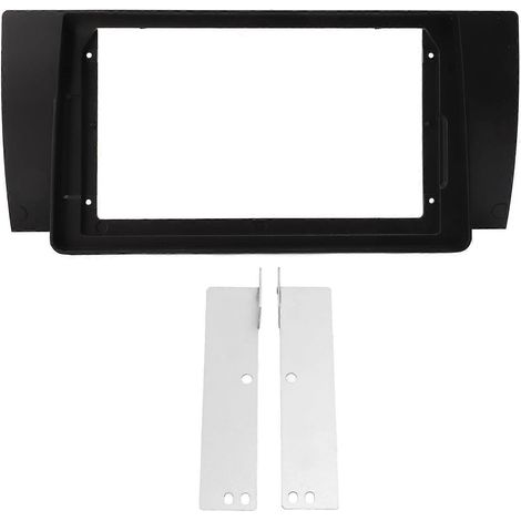 9in Autoradio GPS Navigation Cadre Tableau de Bord Trim Plastique pour BMW Série 5 E39 1995-2003, Remplacement Console (1/5)