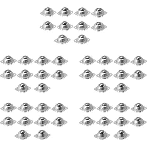 50 Pcs 3 cm Dia en Acier au -15A Unité de Transfert à Billes Roulement à Billes Convoyeur Rouleau à Billes Outil de Transmission (1/5)