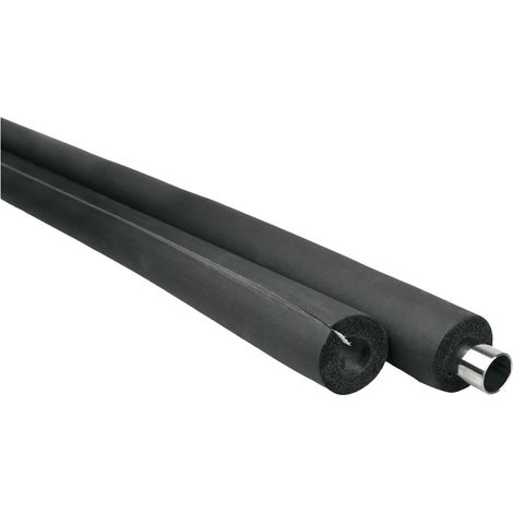 Rohrisolierung, Selbstklebend, Flexibler Schaumstoff, Gummi, 2m, 35 x 15 mm