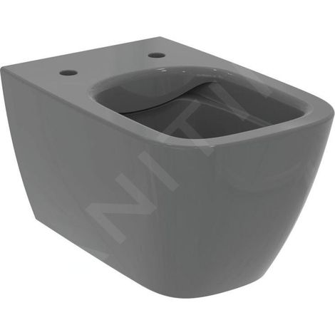 Ideal Standard i.Life B - WC à poser, évacuation Vario, RimLS+, gris brillant T461458 (1/5)