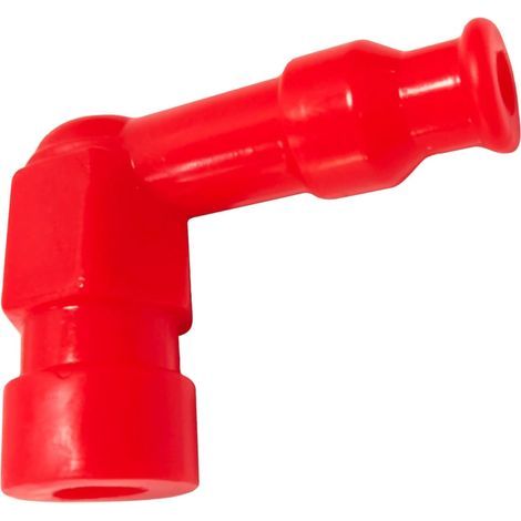 Lot de 2 Antiparasite universel capuchon de bougie compatible avec motos/quads/scooters/tondeuses/débroussailleuses/motoculteurs, rouge. (1/5)