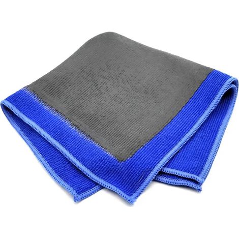 Chiffon d'argile à rayures bleu (1/5)