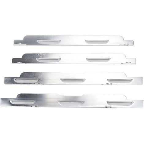 Pare-brise plat en acier inoxydable Blackstone (lot de 4) (1/5)